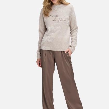 Strickpullover mit Jacquard – Bild 2