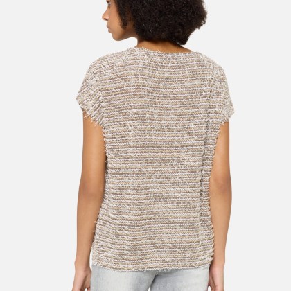 Feinstrickpullover mit Lurexfaden Feinstrickpullover mit Lurexfaden