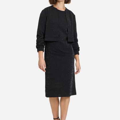 Casual-Jacke im Glitzer-Look – Bild 2