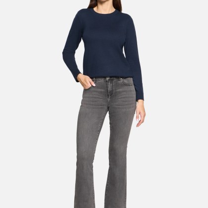 Basic-Strickpullover mit Rundhalsausschnitt – Bild 2