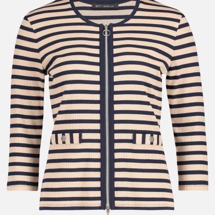 Shirtjacke mit Rippenstruktur – Bild 3