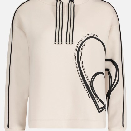 Sweatshirt mit Stehkragen – Bild 3