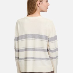 Feinstrickpullover mit Lurexfaden Feinstrickpullover mit Lurexfaden