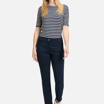 Ringelshirt mit U-Boot-Ausschnitt – Bild 2