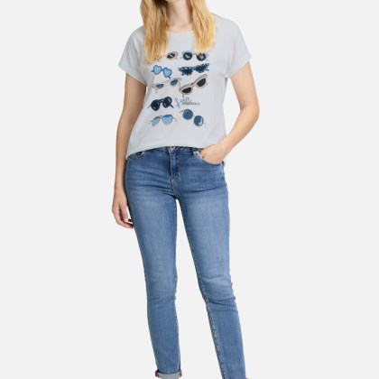 Casual-Shirt mit Aufdruck – Bild 2