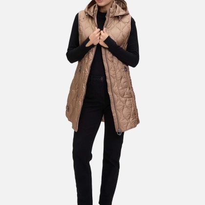 Steppweste mit abnehmbarer Kapuze – Bild 2