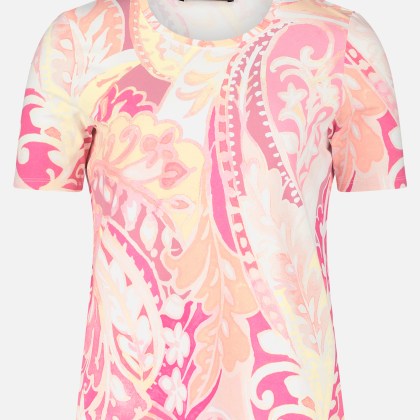 Basic Shirt mit Print – Bild 3