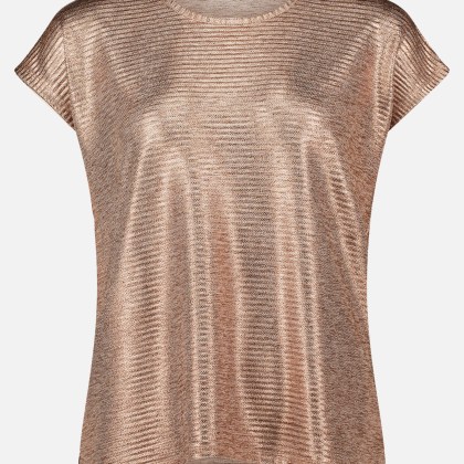 Casual-Shirt mit Glanzeffekt – Bild 3