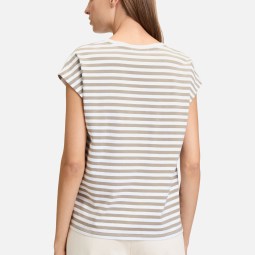 Basic Shirt mit Streifen Basic Shirt mit Streifen
