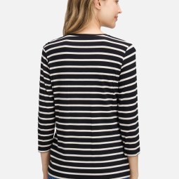 Ringelshirt mit Schmucksteinen Ringelshirt mit Schmucksteinen