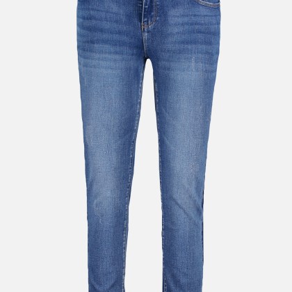 Basic-Jeans mit Waschung – Bild 3