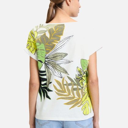 Halbarm-Shirt mit Ärmelaufschlag Halbarm-Shirt mit Ärmelaufschlag