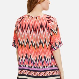 Schlupfbluse mit Muster Schlupfbluse mit Muster