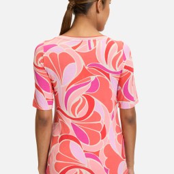Printshirt mit Schmucksteinen Printshirt mit Schmucksteinen