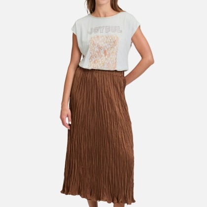 Blusenshirt mit U-Boot-Ausschnitt – Bild 2