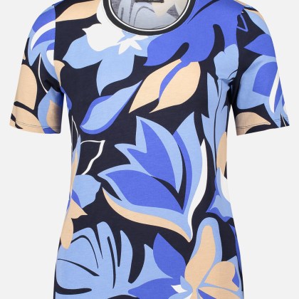 Basic Shirt mit Print – Bild 3