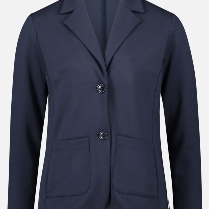 Kurzblazer mit aufgesetzten Taschen – Bild 3