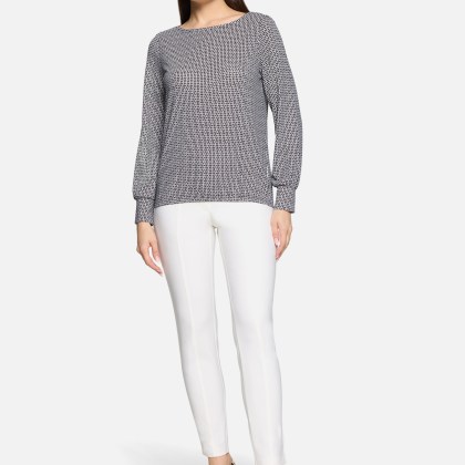 Casual-Shirt mit Gummizug – Bild 2