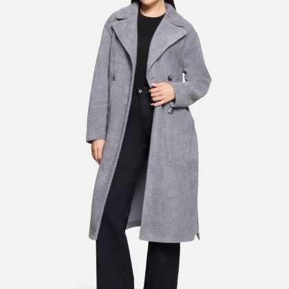 Blazermantel mit Gürtel – Bild 2