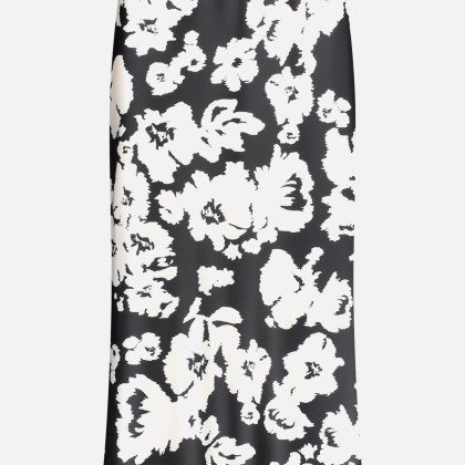 Satinrock mit Muster – Bild 3