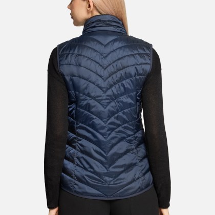 Steppweste mit Stehkragen Steppweste mit Stehkragen