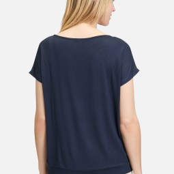 Basic Shirt mit Schleifenknoten Basic Shirt mit Schleifenknoten