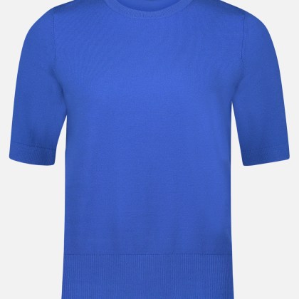 Basic-Pullover kurzarm – Bild 3