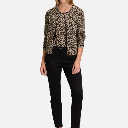 Shirtjacke mit Rippenstruktur – Bild 2