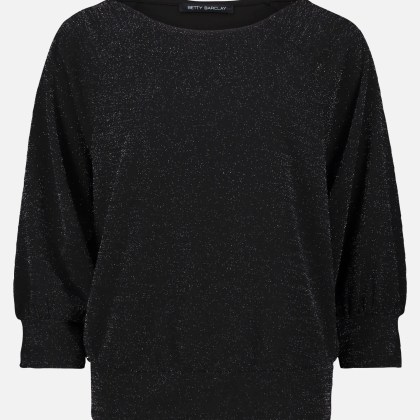 Oversize-Shirt im Glitzer-Look – Bild 3