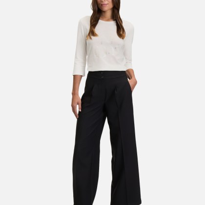 Basic Shirt mit Aufdruck – Bild 2