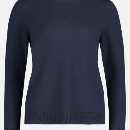 Basic-Strickpullover mit Rundhalsausschnitt – Bild 3