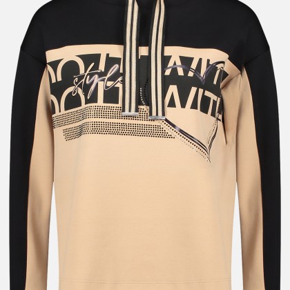 Sweatshirt mit Stehkragen – Bild 3