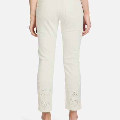 Casual-Hose mit Stickerei Casual-Hose mit Stickerei