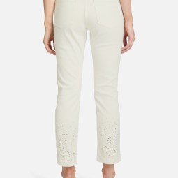 Casual-Hose mit Stickerei Casual-Hose mit Stickerei