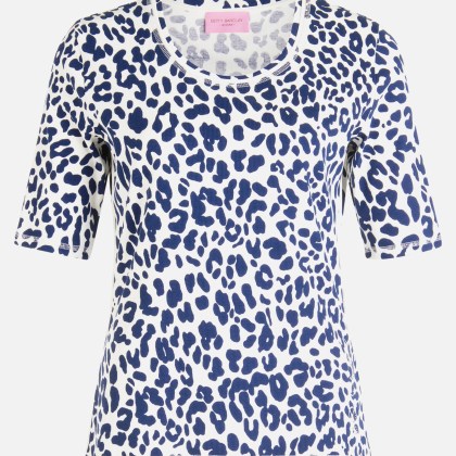 Basic Shirt mit Rippenstruktur – Bild 3