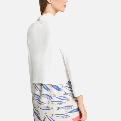 Shirtjacke mit 3/4 Arm Shirtjacke mit 3/4 Arm