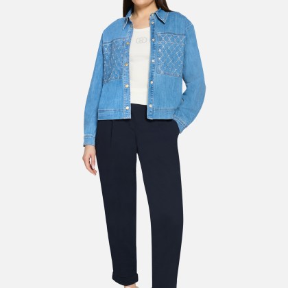 Hemdbluse mit Kragen – Bild 2