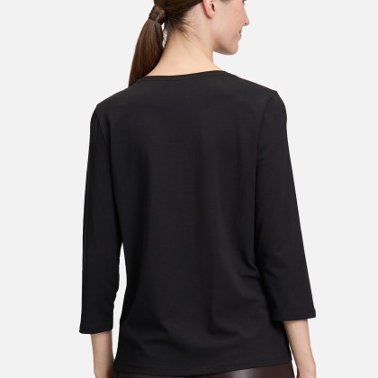 Basic Shirt mit Placement Basic Shirt mit Placement