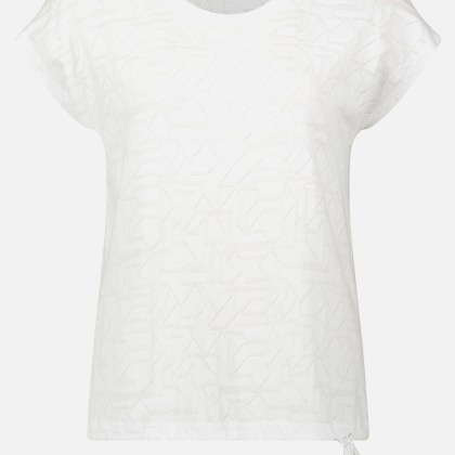 Strukturshirt mit Tunnelzug – Bild 3