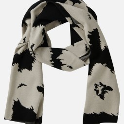 Basic-Schal mit Jacquard Basic-Schal mit Jacquard