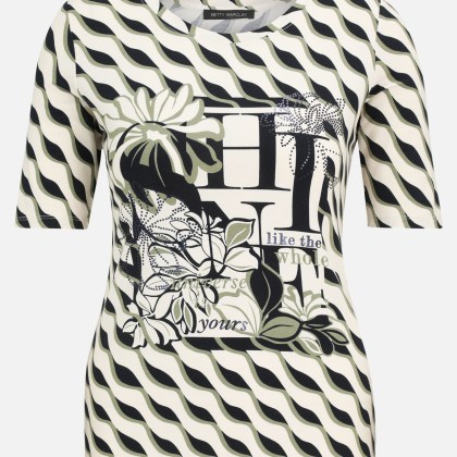 Basic Shirt mit Print – Bild 3