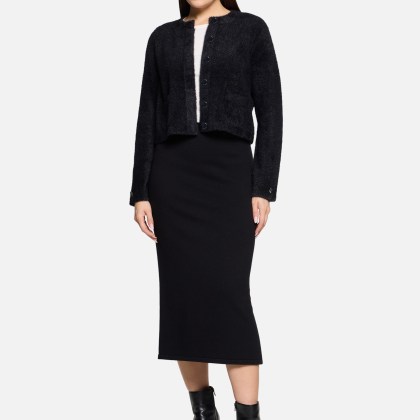 Strick-Cardigan mit aufgesetzten Taschen – Bild 2