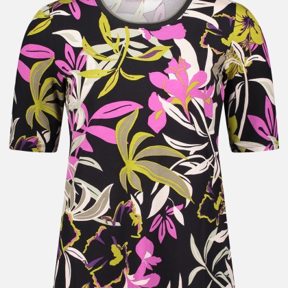 Basic Shirt mit Print – Bild 3