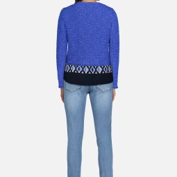 Longbluse mit Stehkragen Longbluse mit Stehkragen