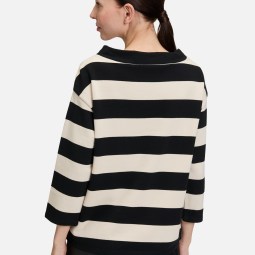 Sweatshirt mit Stehkragen Sweatshirt mit Stehkragen