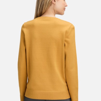 Basic-Strickpullover mit Rundhalsausschnitt Basic-Strickpullover mit Rundhalsausschnitt