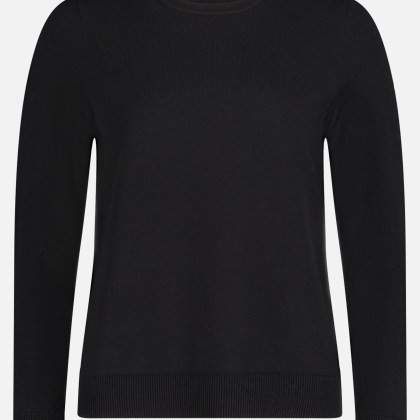 Basic-Strickpullover mit Rundhalsausschnitt – Bild 3