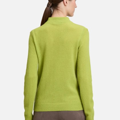 Kaschmir-Pullover mit Stehkragen Kaschmir-Pullover mit Stehkragen