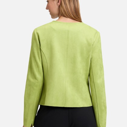 Blazer-Jacke mit Reißverschluss Blazer-Jacke mit Reißverschluss