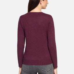 Basic-Strickpullover mit Rundhalsausschnitt Basic-Strickpullover mit Rundhalsausschnitt